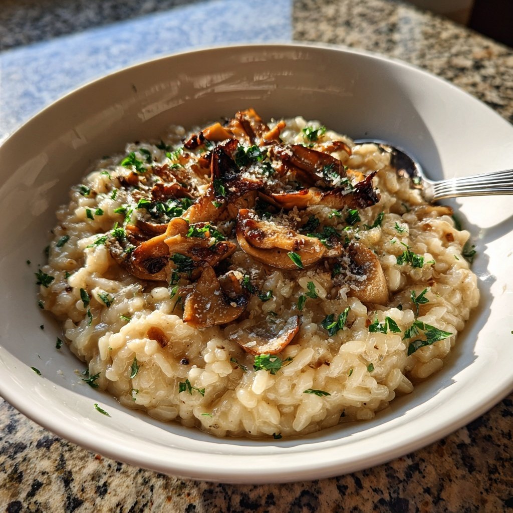 Risotto mit Champignons