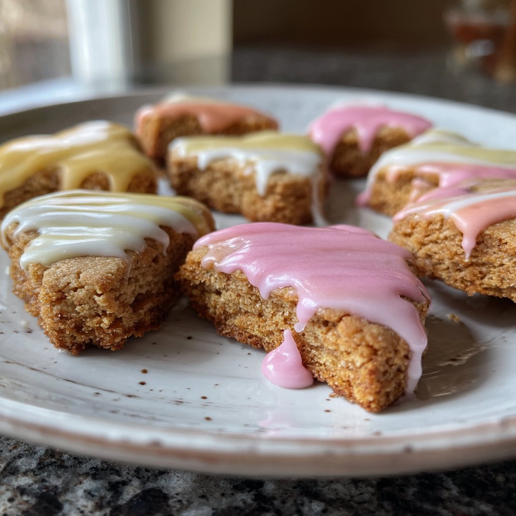 Herzkekse mit Zuckerguss