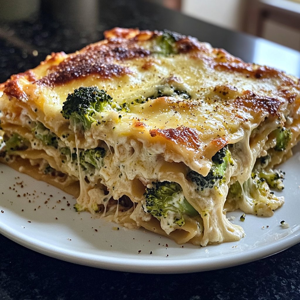 Lasagne mit Brokkoli