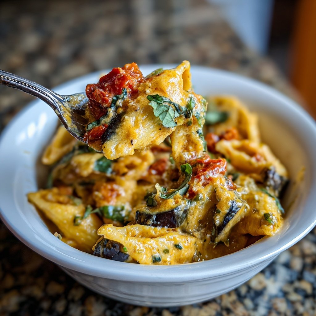 Internationale Küche Italienische Pasta alla Norma