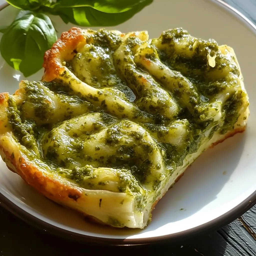 Basilikum-Pesto-Käse-Blätterteig-Weihnachtsbaum