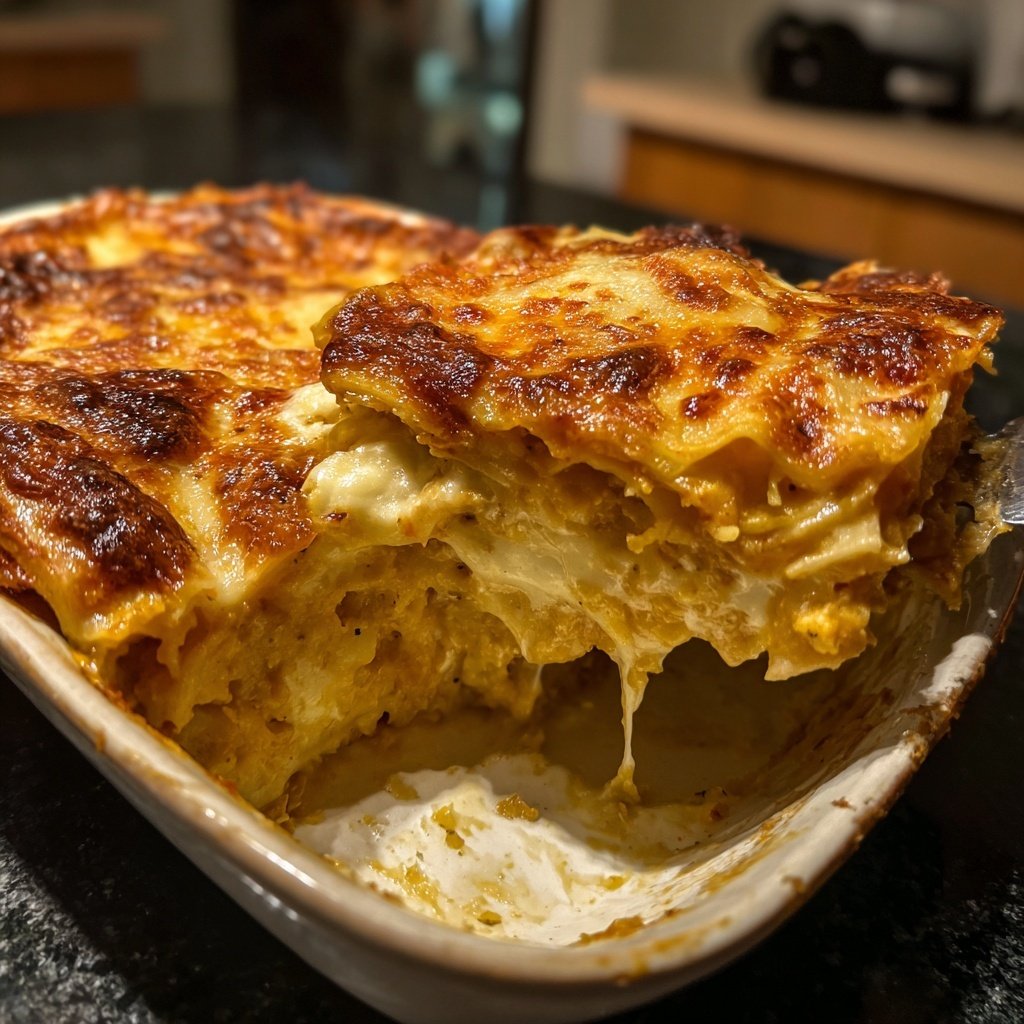 Lasagne mit Kürbis