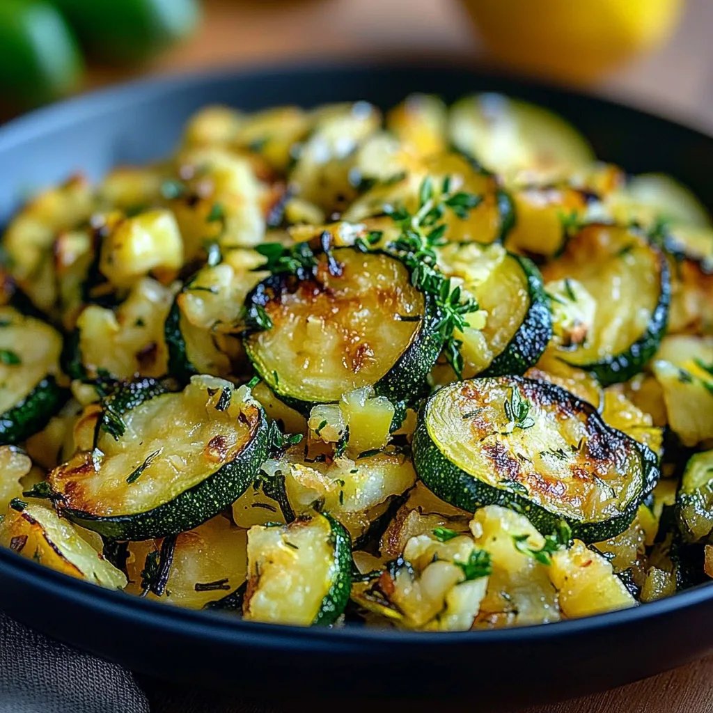 Zucchini-Reis-Pfanne