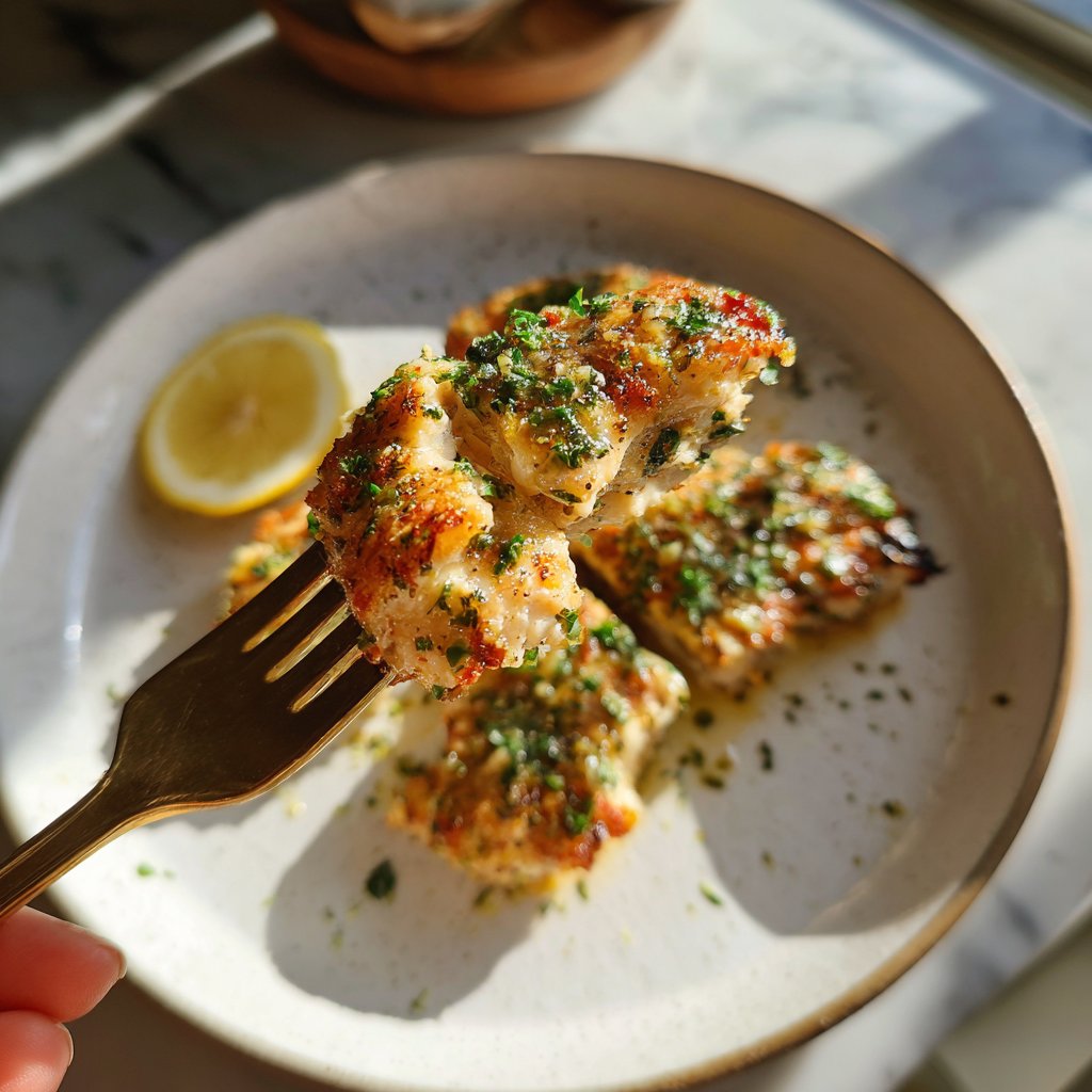 Kalorienarmes Fischgericht