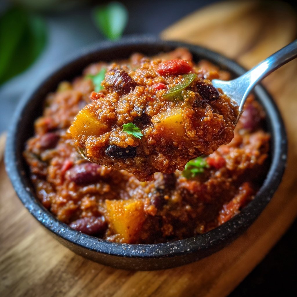 Chili sin Carne mit Bohnen