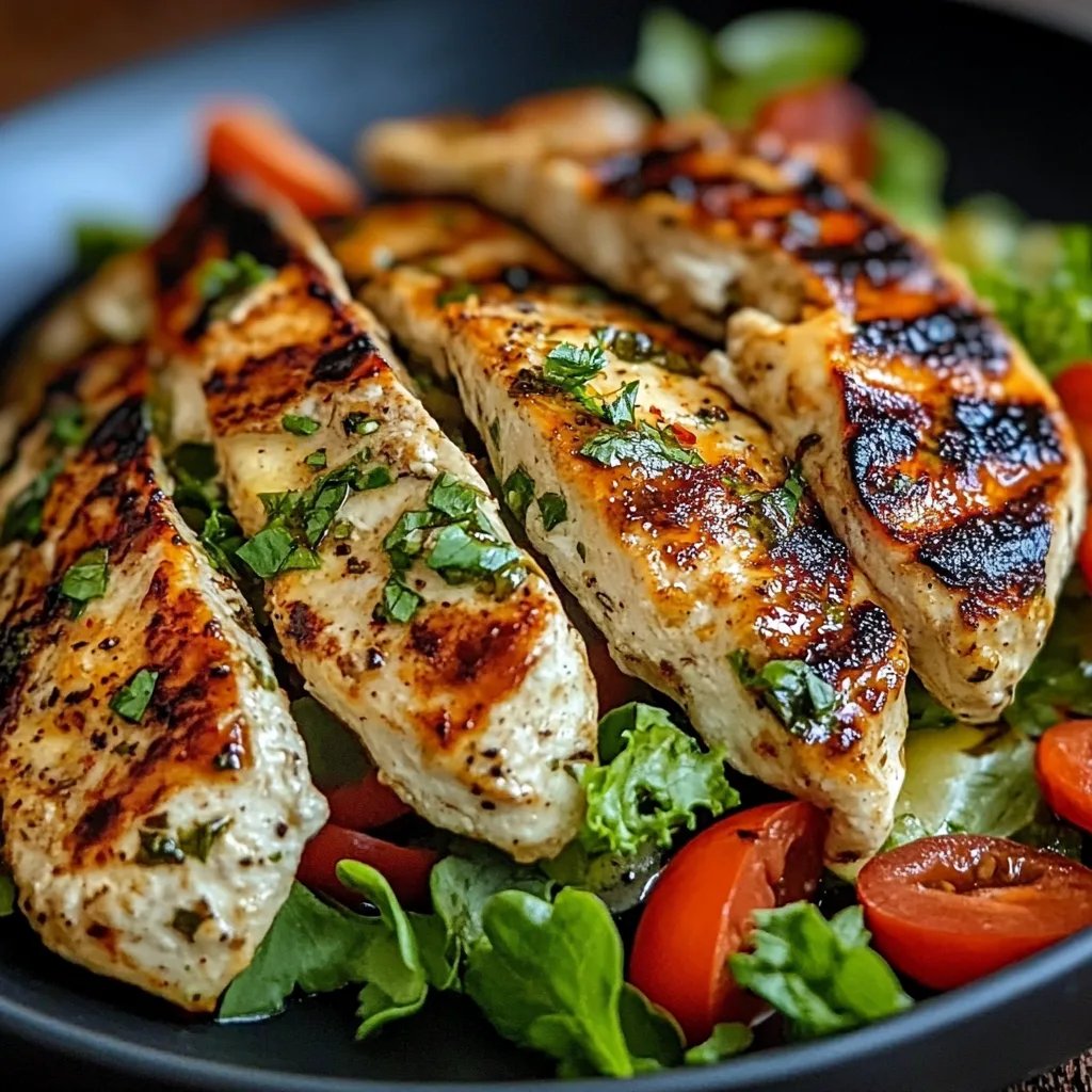 Mediterranes Hähnchen-Gyros