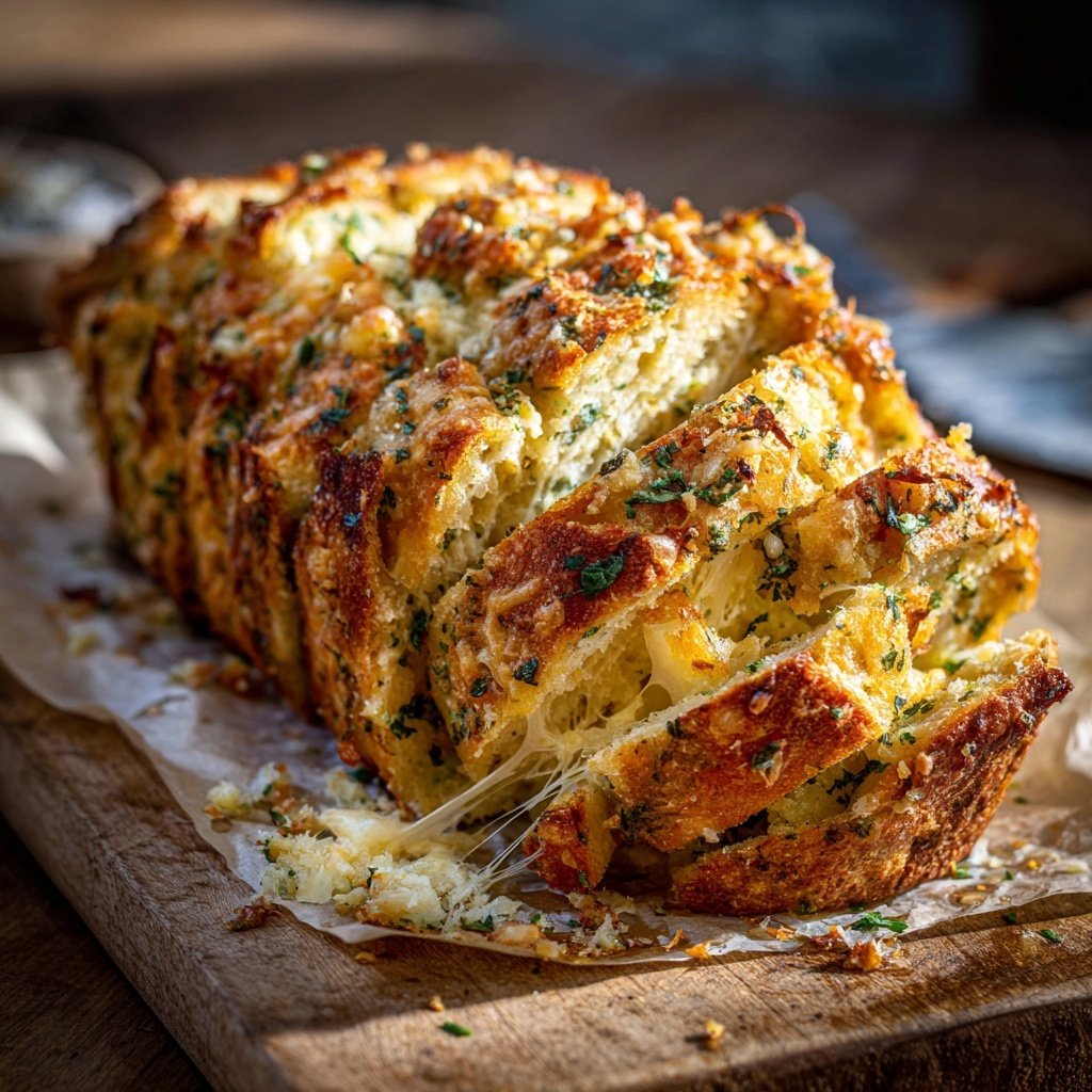 Zupfbrot Mit Käse Kruste