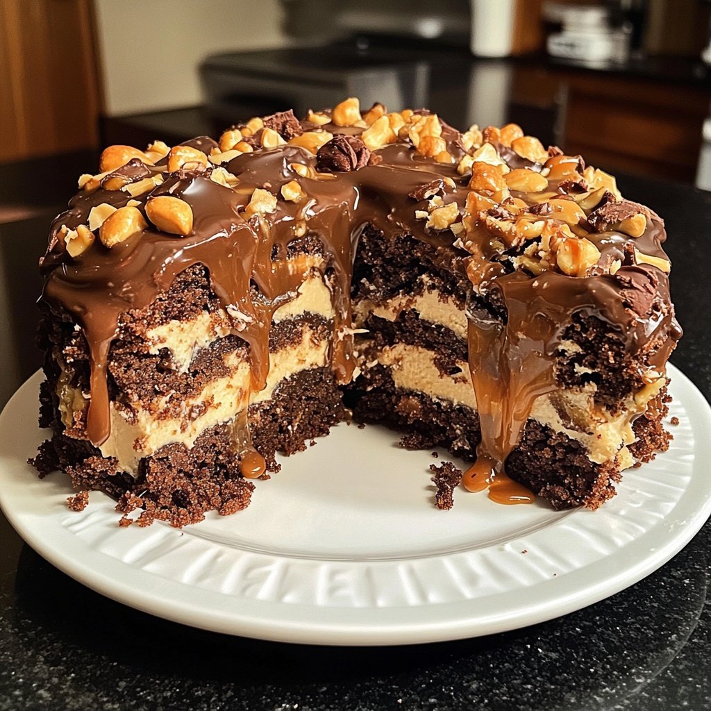 Snickers Kuchen