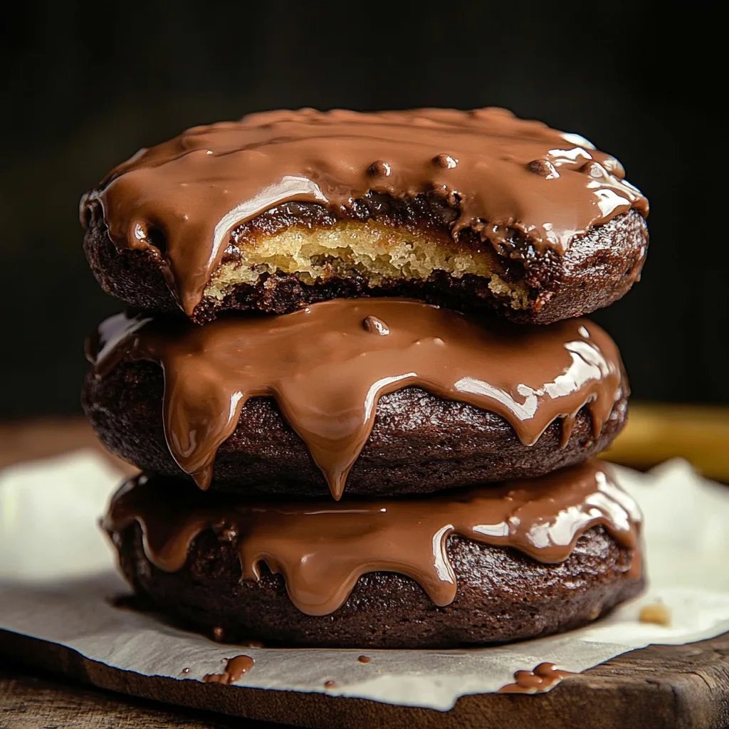 Schokoladen-Nutella-Lava-Kekse