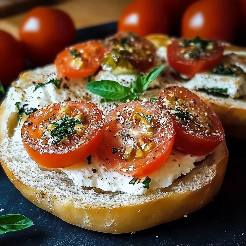 Heißer Schafskäse im Fladenbrot