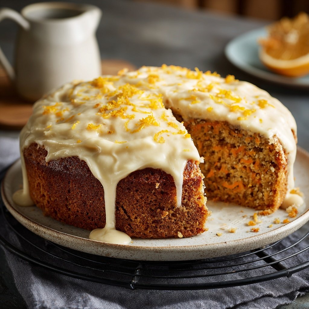 Karottenkuchen Mit Dinkel Mehl